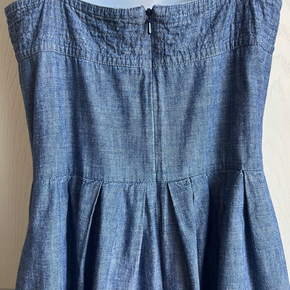 Talbots Blue Denim Dress - Picture 9 of 10